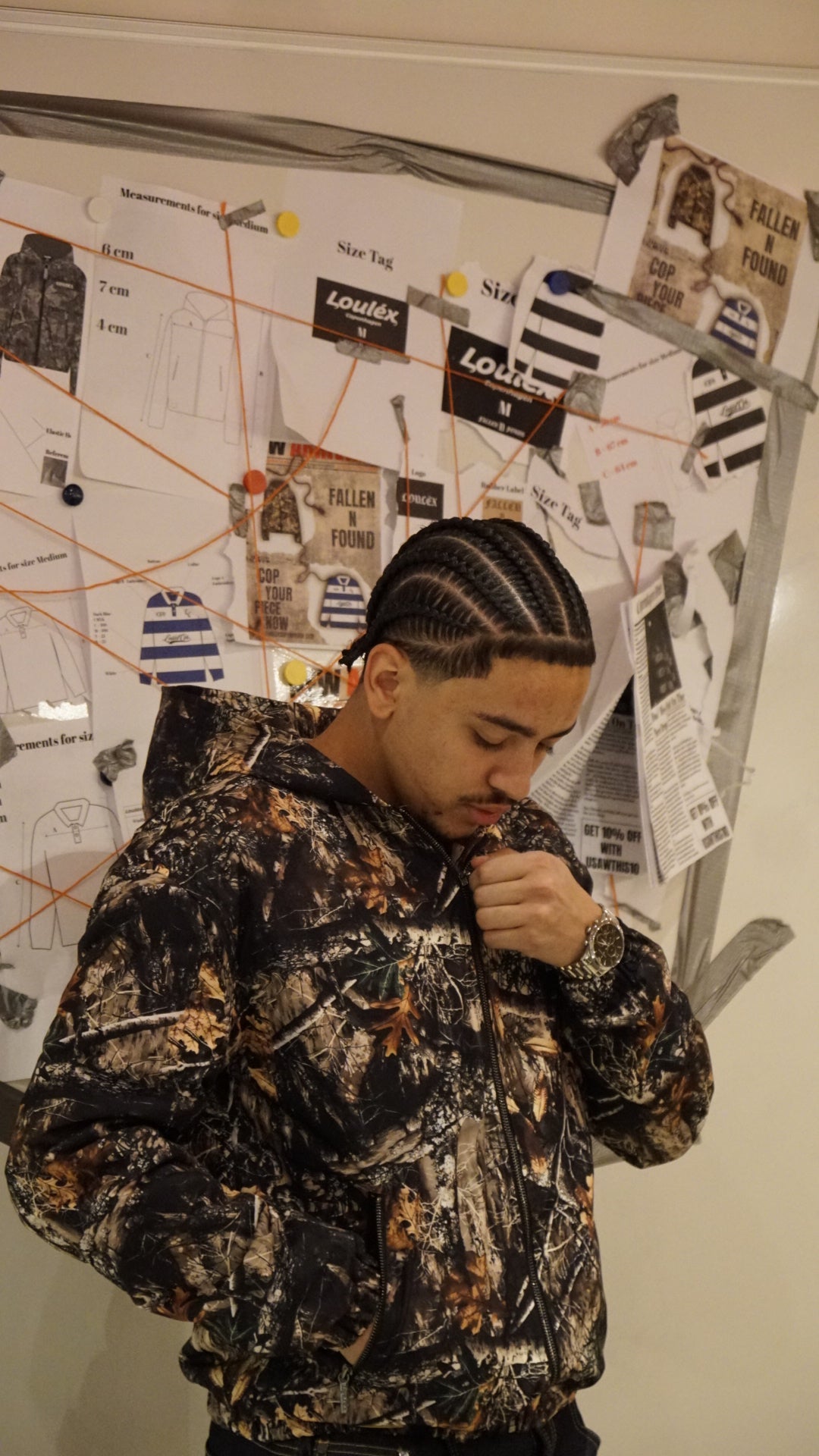 CAMO JACKET | FALLEN & FOUND