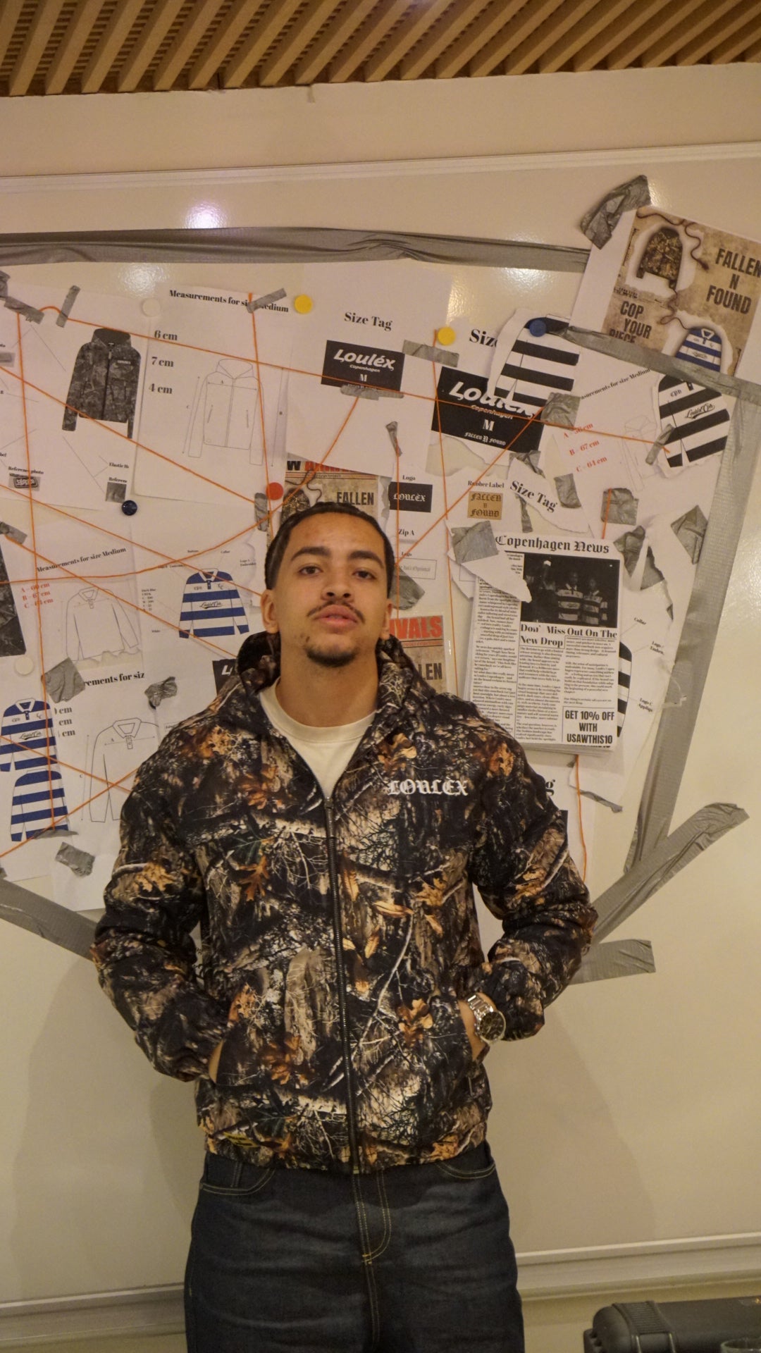 CAMO JACKET | FALLEN & FOUND